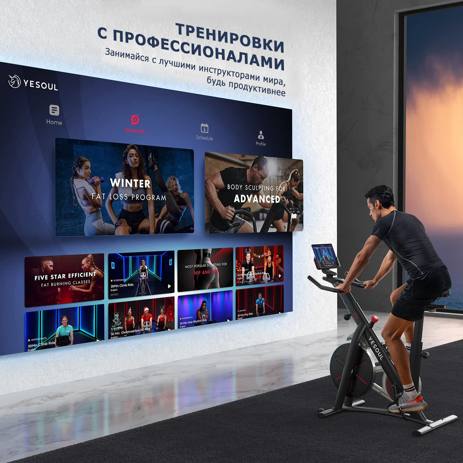 Xiaomi Велотренажер Yesoul BS3-B