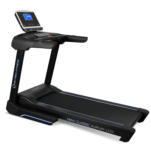 OXYGEN FITNESS NEW CLASSIC AURUM LCD: когда беговая дорожка становится искусством